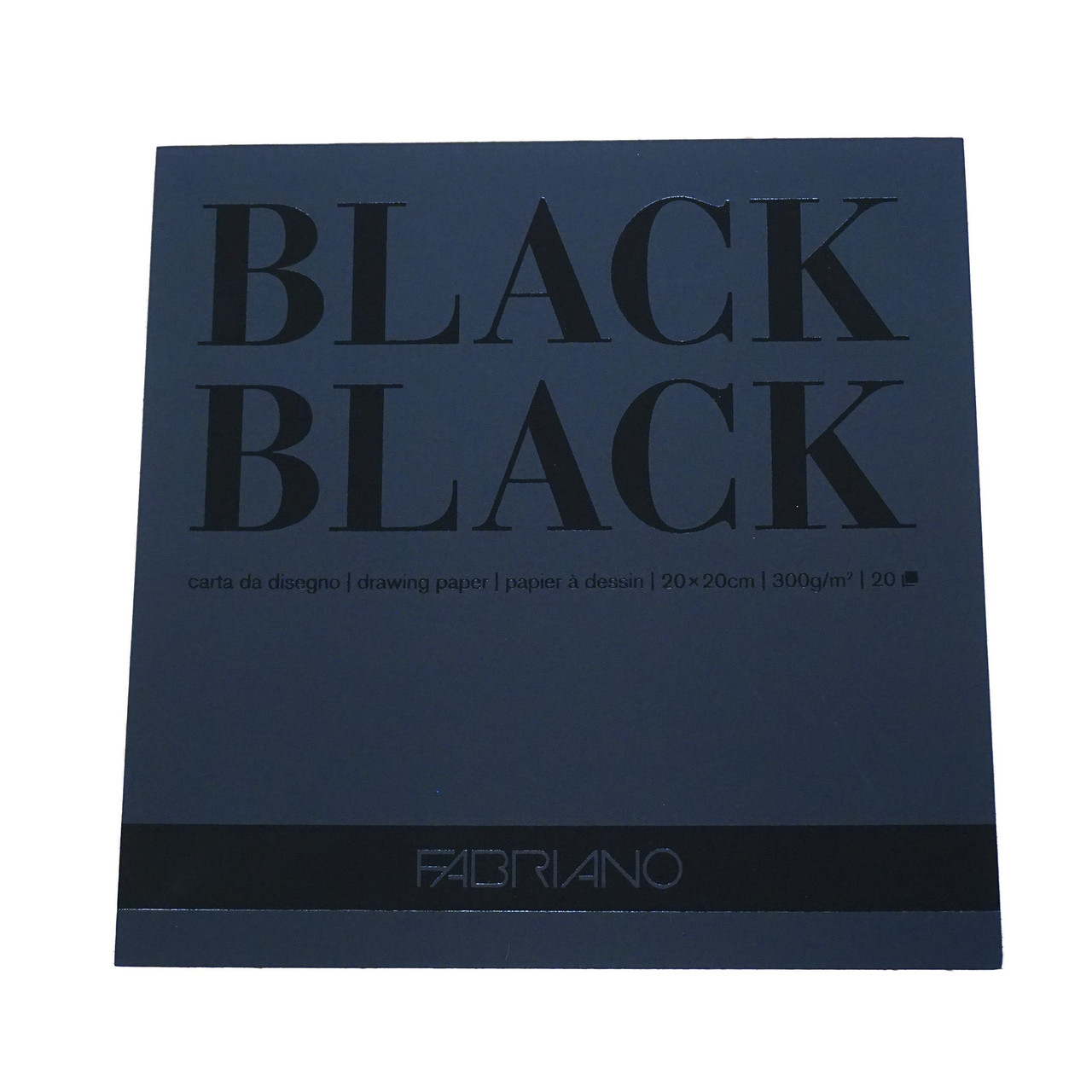 Fabriano Black Black Pad - 8x 8