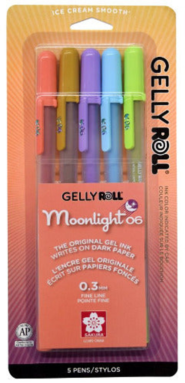SAKURA Gelly Roll Gel Pens - Fine Point Ink Pen for Journaling
