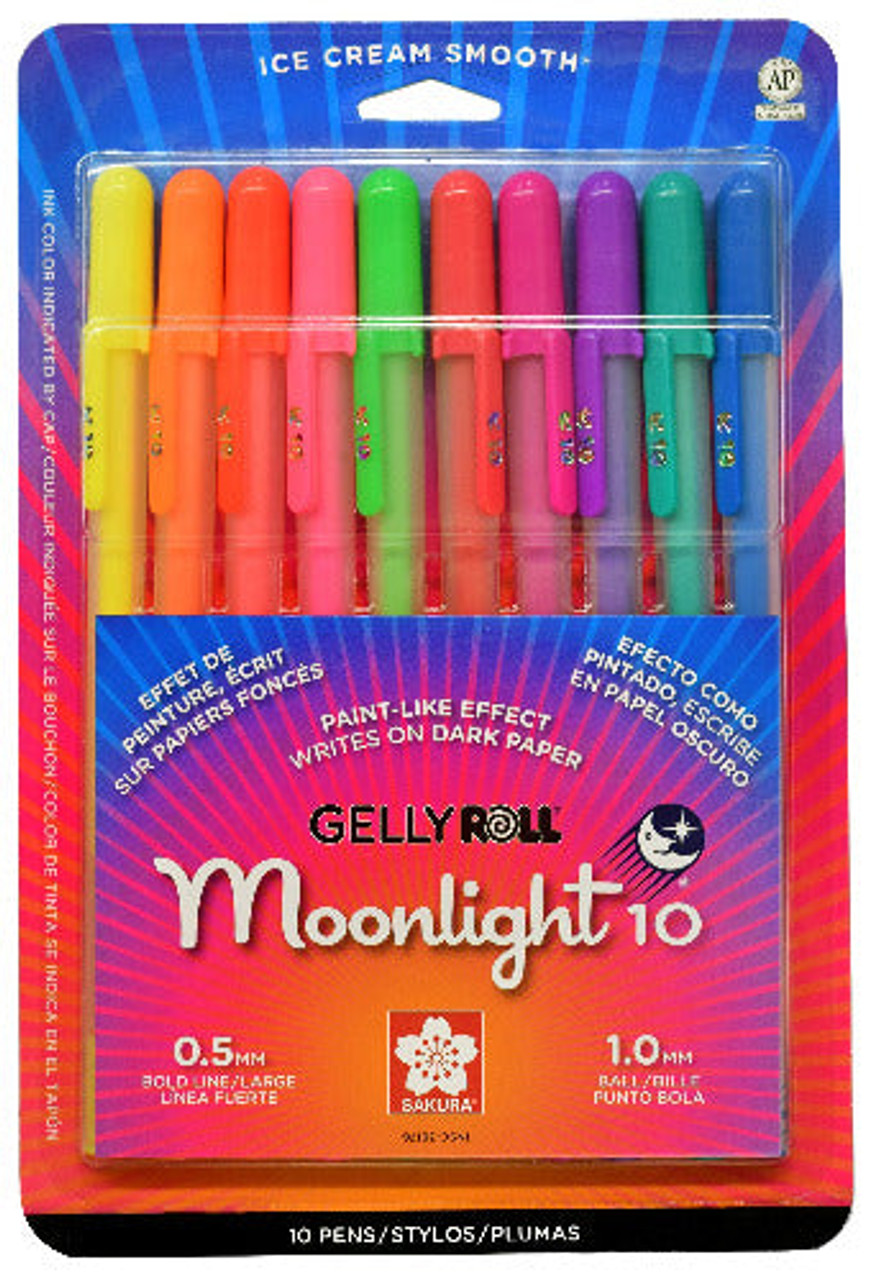 Gelly Roll Metallic Pens, Archival Ink, Ice Cream Smooth - 5 pens
