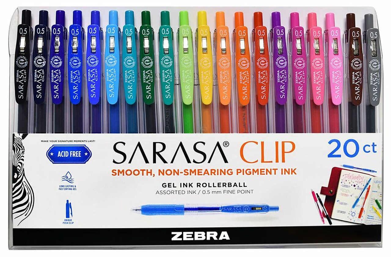 Wholesale Zebra Sarasa Clip Sets