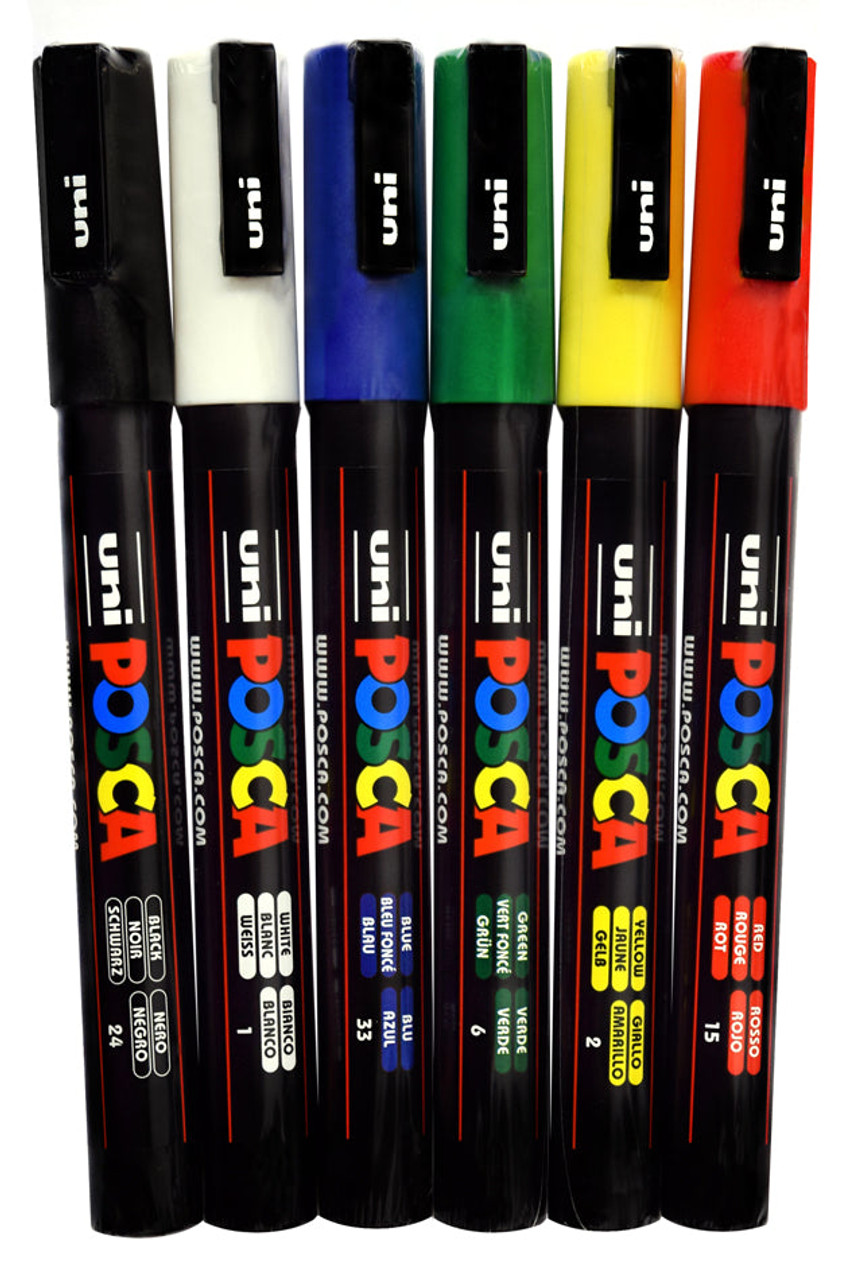 Posca PC-3M Sets of 6