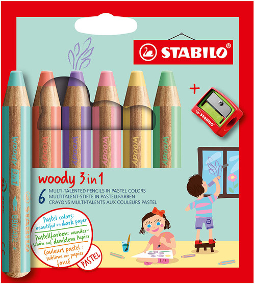 Wholesale STABILO Woody 3-in-1 Pencils