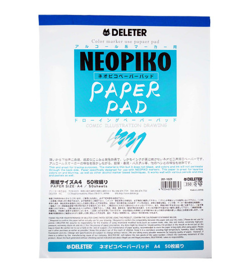 Deleter Deleter Paper Neopiko Color Marker Pad A4 Size De-201-1029