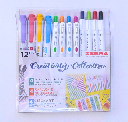 Zebra Creativity Collection Journaling Set