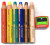 STABILO Woody 3-in-1 Set of 6 w/Sharpener