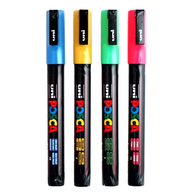 PC3M Pastel Posca Set - Posca Markers - Artworx Art Supplies