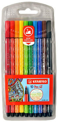 STABILO Pen 68 Wallet, 20-Color