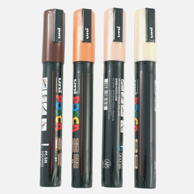 Wholesale Posca PC-3M Warm Neutral Set of 4