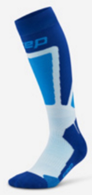 CEP Ski Thermo Merino Socks Blue/Aqua - Women's