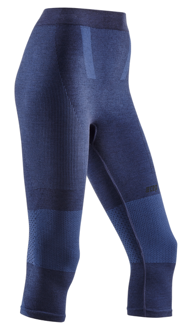 Women's Ski Touring Compression 3/4 Base Tights