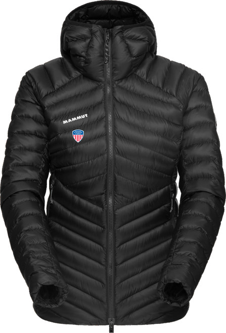 Mammut Women's Broad Peak IN Hooded Jacket with PSIA Logo - Black Mammut Women's Broad Peak IN Hooded Jacket with PSIA Logo - Black