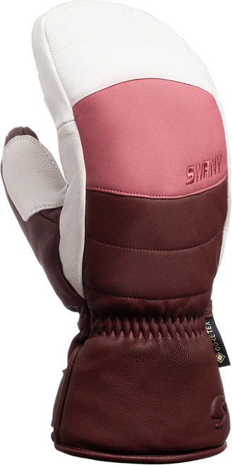 Swany Calore Gore-Tex Mitt - Marsala/White - Women's