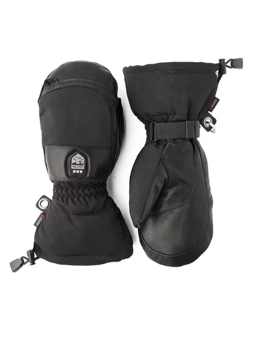 Hestra Heater Gauntlet Mitt - Black