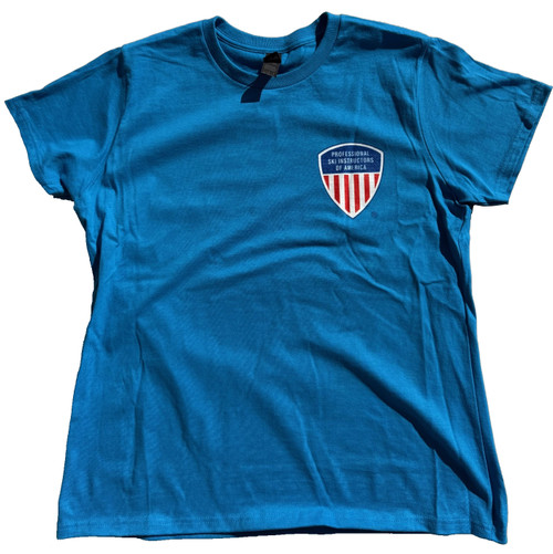 Women's PSIA Logo T-Shirt - Sapphire