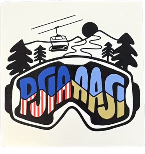 PSIA-AASI Goggle Decal