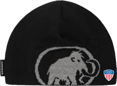 Mammut Tweak Beanie PSIA Logo - Black-Steel