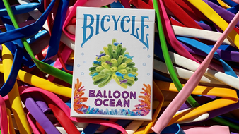 Bicycle Balloon Stripper (Ocean) Playing Cards