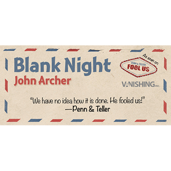 Blank Night (Blue) by John Archer - Trick