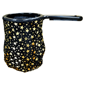 Change Bag Stars (Black/Gold Stars/Black Rim) by Bazar de Magia - Trick