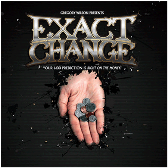 Exact Change by Gregory Wilson (DVD and Gimmick) - Trick