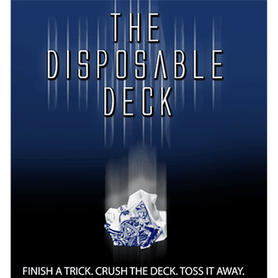 Disposable Deck 2.0 (blue) by David Regal - Trick