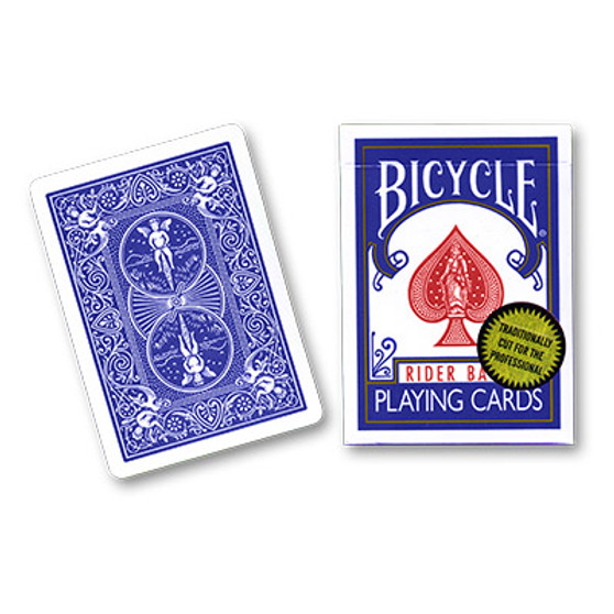 Bicycle Playing Cards (Gold Standard) - BLUE BACK  by Richard Turner