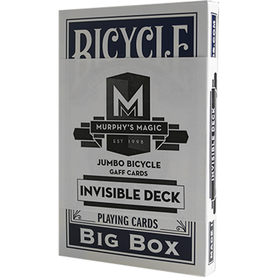 Jumbo Invisible Deck Bicycle (Blue) - Trick