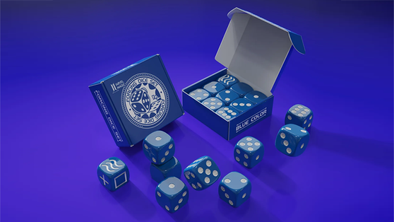 Forcing Dice Set by IARVEL Magic (Blue)
