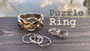Puzzle Ring Size 11 (Gimmick and Online Instructions) - Trick