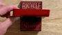 Gilded Bicycle Scorpion (Red) Playing Cards