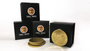 Replica Golden Morgan TUC plus 3 coins (Gimmicks and Online Instructions) by Tango Magic - Trick