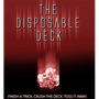 Disposable Deck 2.0 (red) by David Regal - Trick