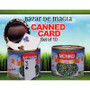 Canned Card (Red) ( Set of 10 Cans ) by Bazar de Magia - Trick