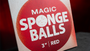 Magic Sponge Balls 4PK RED 3" by Murphy's Magic