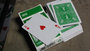 Mini Bicycle Cards (Green)