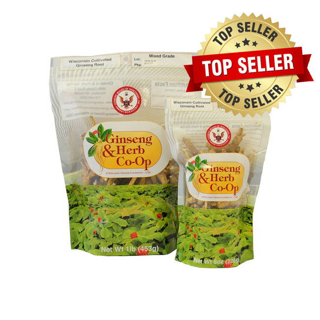 Mixed Grade Wisconsin Ginseng