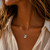 925 Sterling Silver CZ Dolphin Necklace With Heart NEW Gift for Ocean Lovers