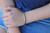 Stainless Steel Two Tone Twisted Cable Cuff Bracelet Flexible Open Bangle Unisex