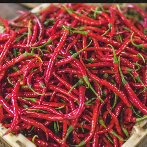Organic Cayenne Long Red Pepper