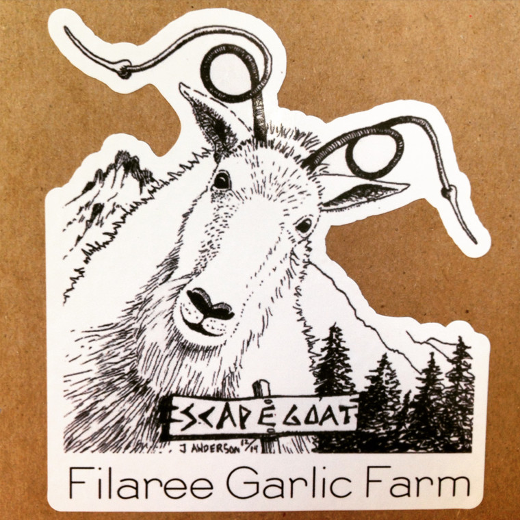 Scapegoat Sticker | Filaree Organic Seed Farm