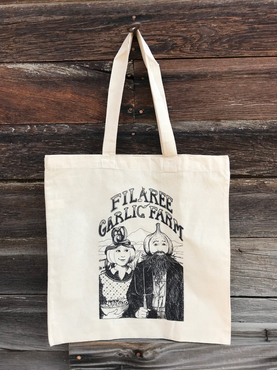 American Gothic Canvas Tote - Filaree Organic Seed Farm