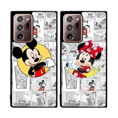 Story of Mickey Minnie Mouse O8304 Samsung Galaxy Note 20 Ultra Gift Valentine Couple Case