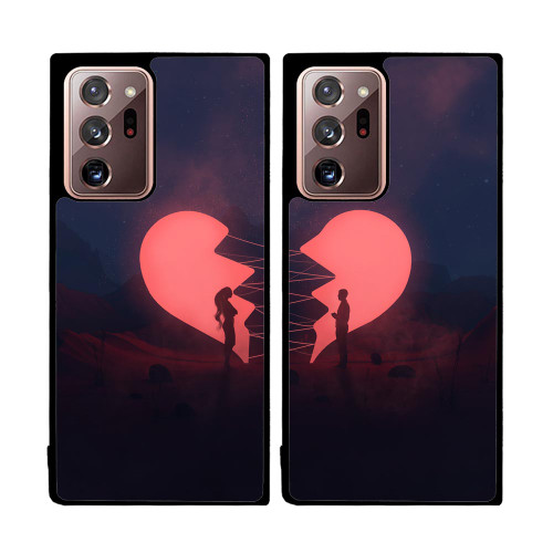 Broken Heart Couple XX0012 Samsung Galaxy Note 20 Ultra Gift Valentine Couple Case