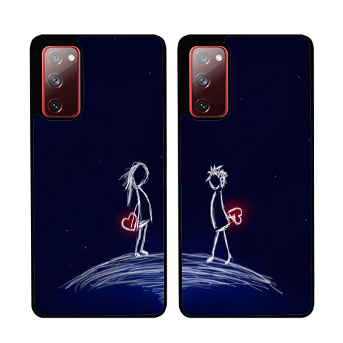 romantic couple abstract XX0011 Samsung Galaxy S20 FE Gift Valentine Couple Case