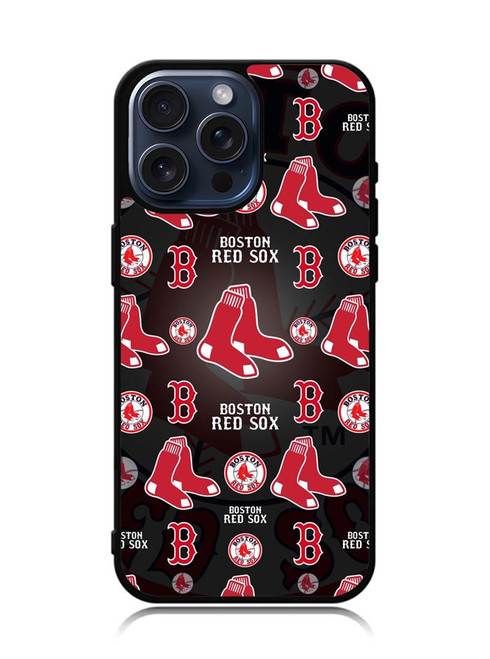 Boston Red Sox Wallpaper iPhone 15 Pro Max Case FLS4247 - Flazzy Store