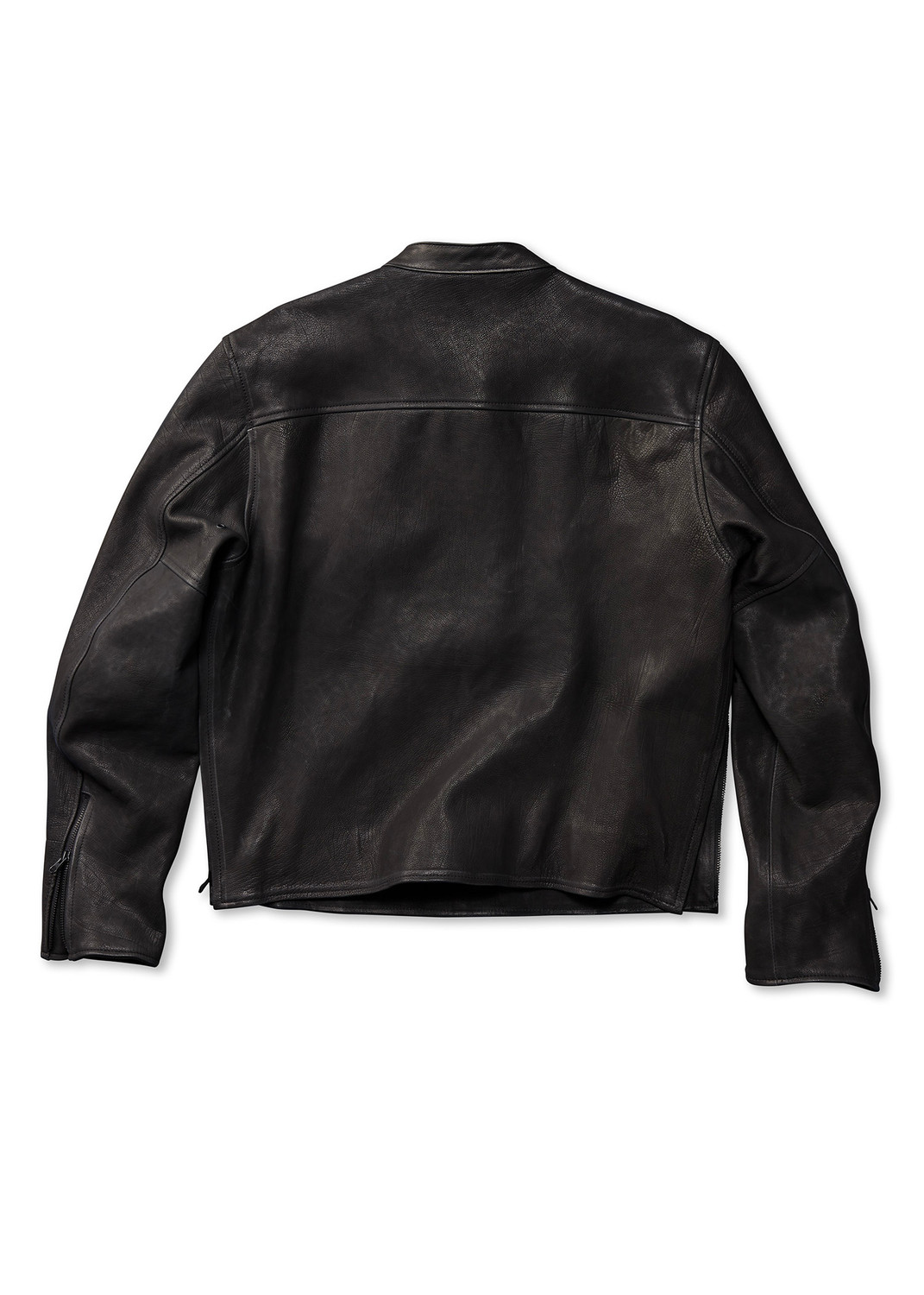 On The Roam x H-D1/4 Zip Leather Pulloverimage