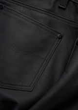 Bar & Shield Men's Leather Jean
