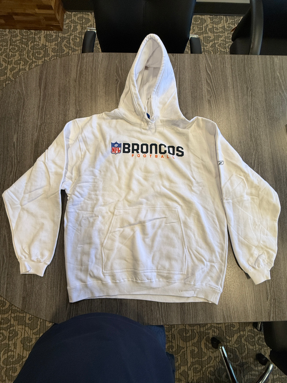 Men's Nike Bo Nix Blue Player Game Jersey Large