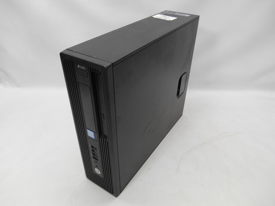 HP Z240 SFF Workstation 3.30 GHz E3-1225V5 256GB SATA SSD 16GB RAM Windows 10 Pro Grade A
