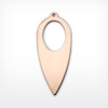 Copper Blank Drop Stamped Shape for Enamelling & Other Crafts